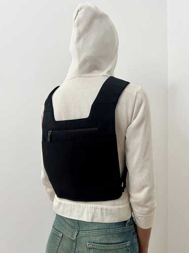 Used MIU MIU 1999 Archive Mesh Shoulder Bag Crossbody Nylon Black