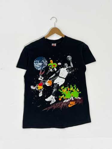 Mitchell & Ness X Space Jam: A New Legacy Unisex T-Shirt Tee - White/Bunny  & Lola 