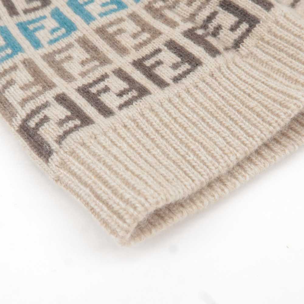 FENDI Zucchino Wool Rayon Nylon Cashmere Knit Kid… - image 11