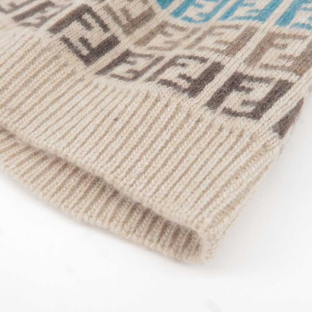 FENDI Zucchino Wool Rayon Nylon Cashmere Knit Kid… - image 12