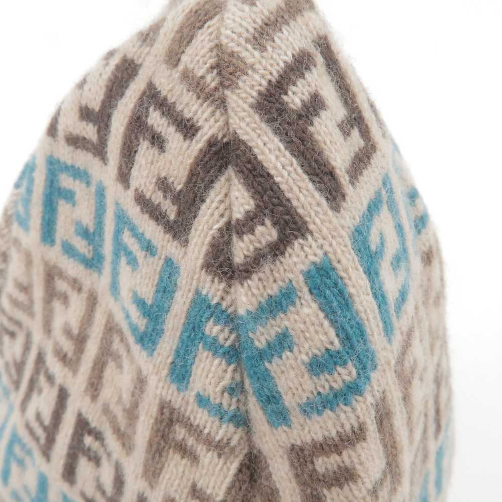 FENDI Zucchino Wool Rayon Nylon Cashmere Knit Kid… - image 9