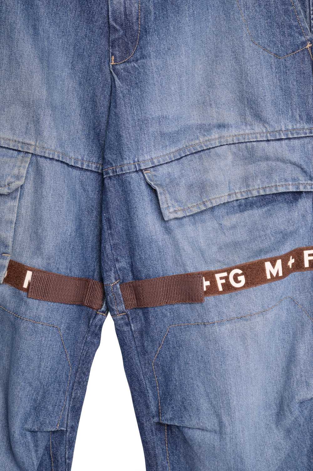1990s Faded Girbaud Cargo Jeans 46497 - image 3