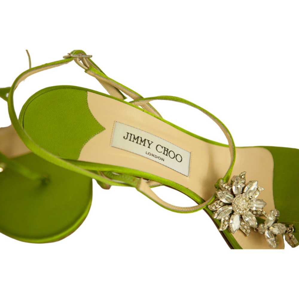 Christian Dior Sandals Leather in Green - image 5