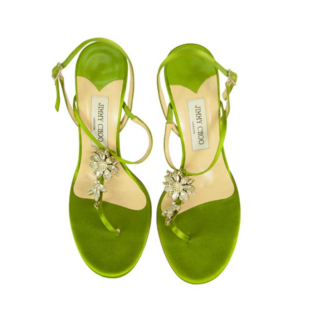 Christian Dior Sandals Leather in Green - image 7