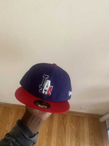 Los Angeles Dodgers Fitted New Era 59Fifty Mexico Flag Blue Cap Hat Gr –  THE 4TH QUARTER