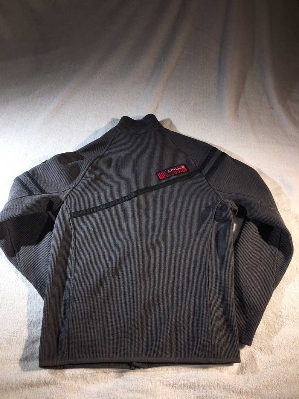 Spyder Spyder x Grey Crewneck Zip Up - image 4