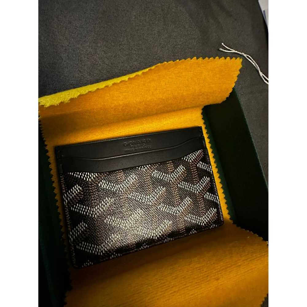 Goyard Saint Sulpice leather card wallet - image 2