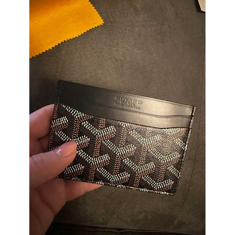 Goyard Saint Sulpice leather card wallet - image 3