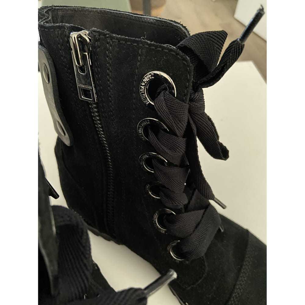 Zadig & Voltaire Joe leather boots - image 8