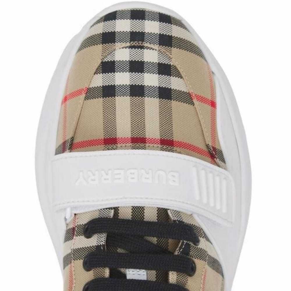 Burberry Regis leather trainers - image 3