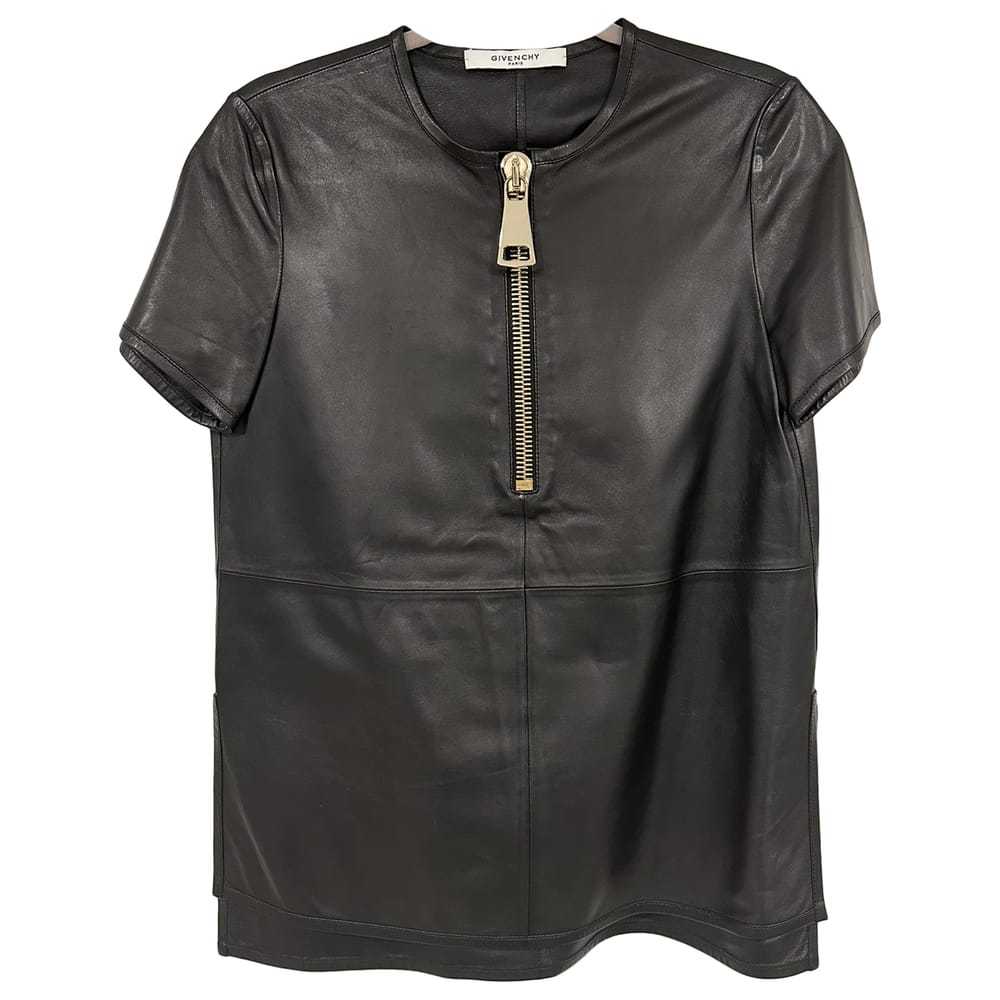 Givenchy Leather t-shirt - image 1