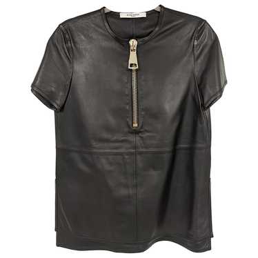 Givenchy Leather t-shirt - image 1