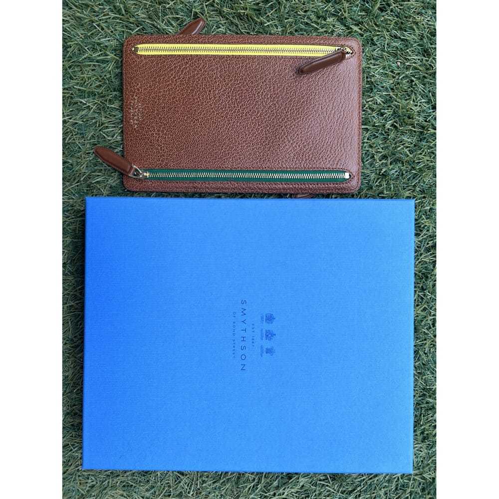 Smythson Leather travel bag - image 6