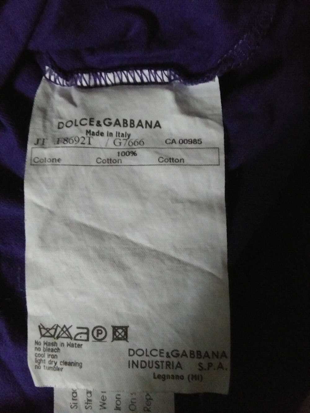 Designer × Dolce & Gabbana × Rock Tees Vintage Da… - image 5
