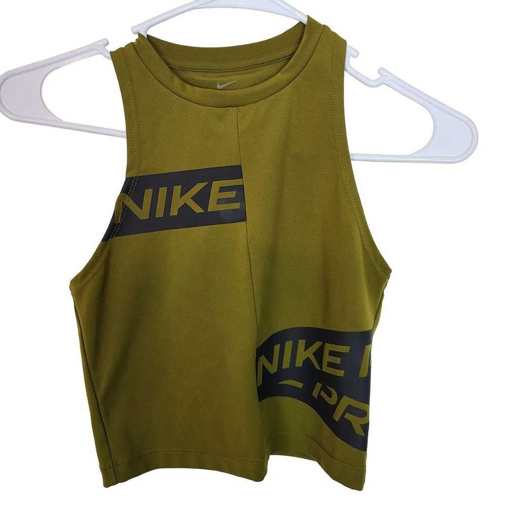 Nike Nike Pro Womens XS Green Sleeveless Training… - image 2