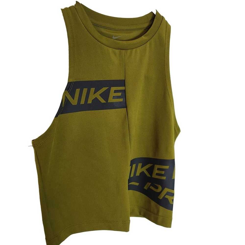 Nike Nike Pro Womens XS Green Sleeveless Training… - image 3