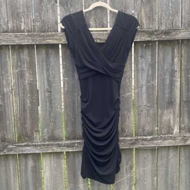 Bcbg maxazria black ruched - Gem