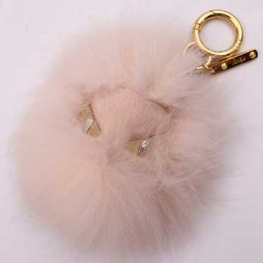 Fendi Fendi Monster Bag Bugs Keychain 7AR688 Fur … - image 1