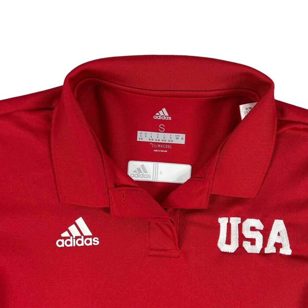 Adidas Adidas Climacool TEAM USA Polo Olympics Te… - image 5