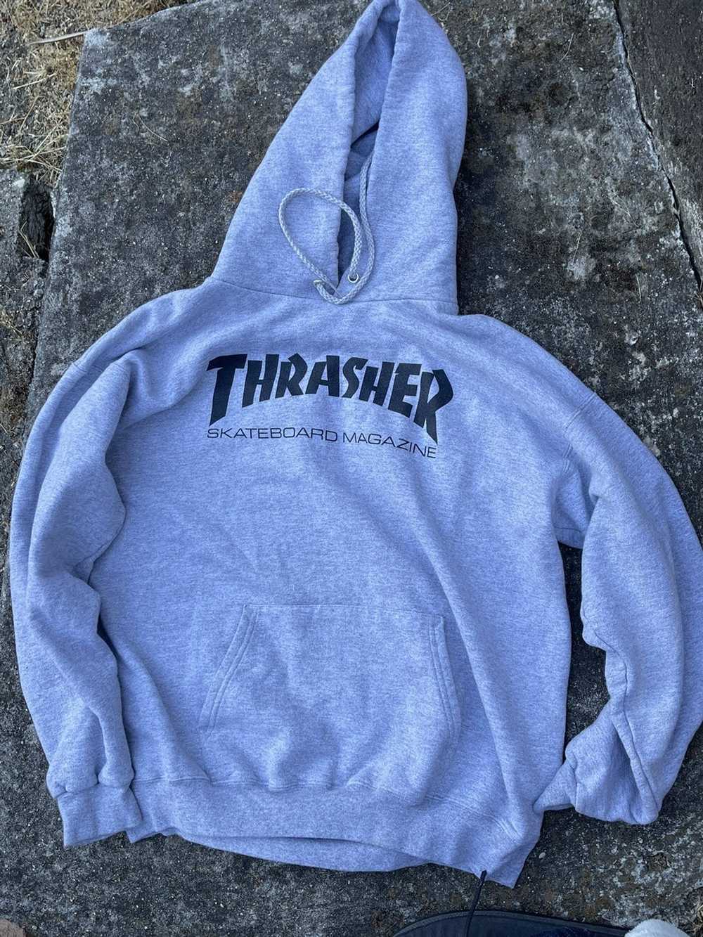 Stussy × Thrasher × Vintage Thrasher Logo Hoodie Supr… - Gem