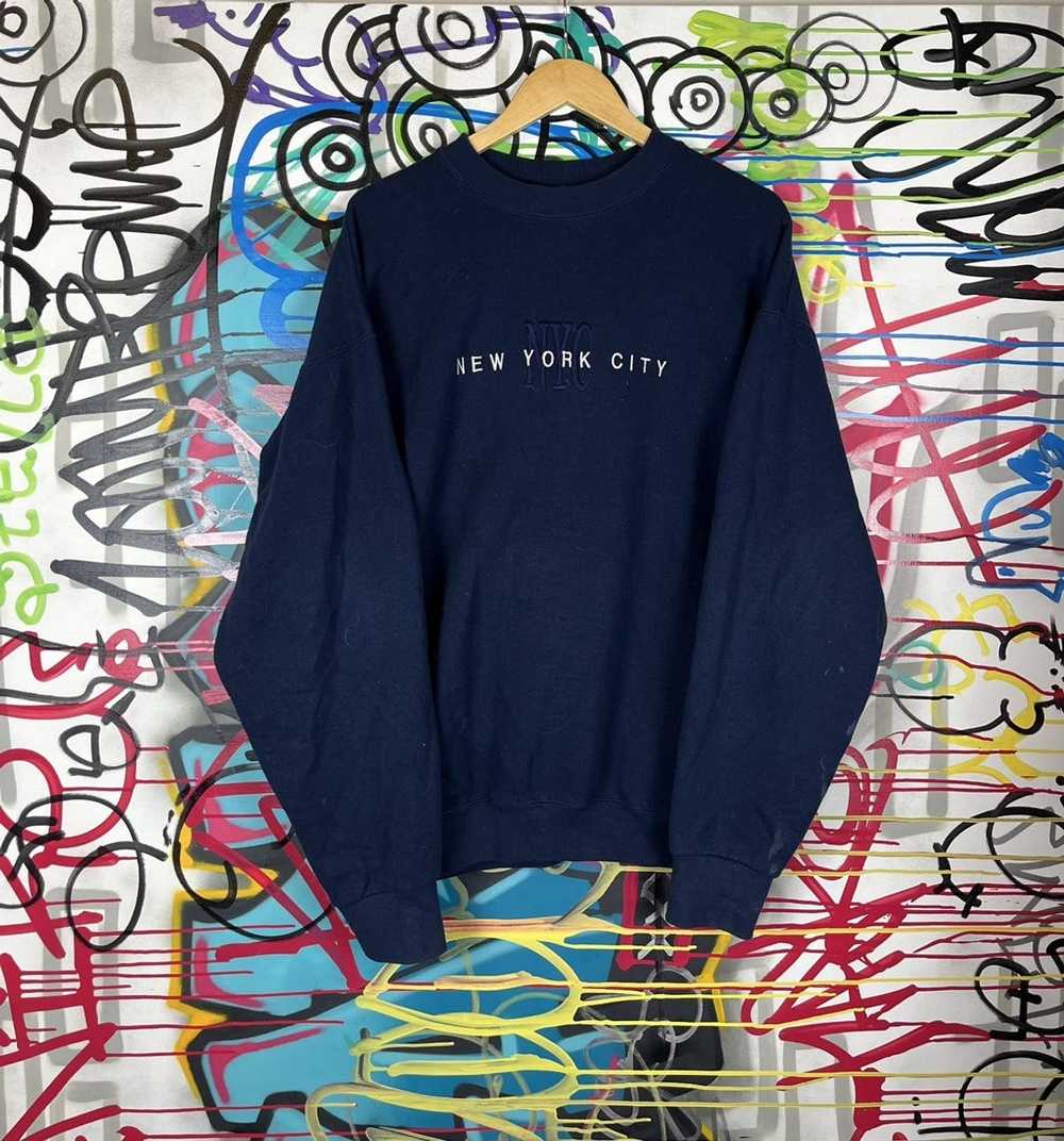 Streetwear × Vintage Y2K NYC Sweater - image 1
