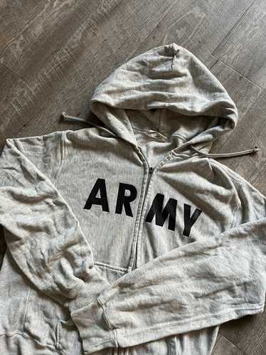 Vintage 1980s Army Hoodie