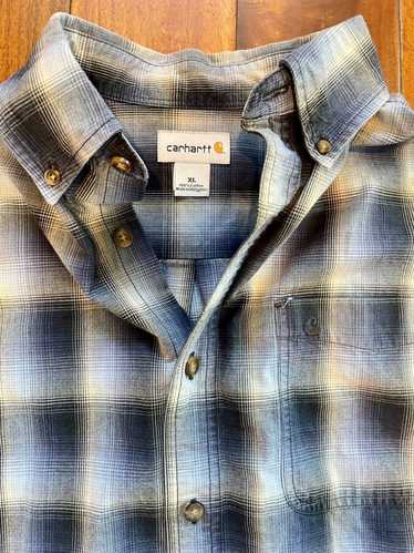 Carhartt Shirt: Men's Short Sleeve Chambrary Shirt S200 CBL