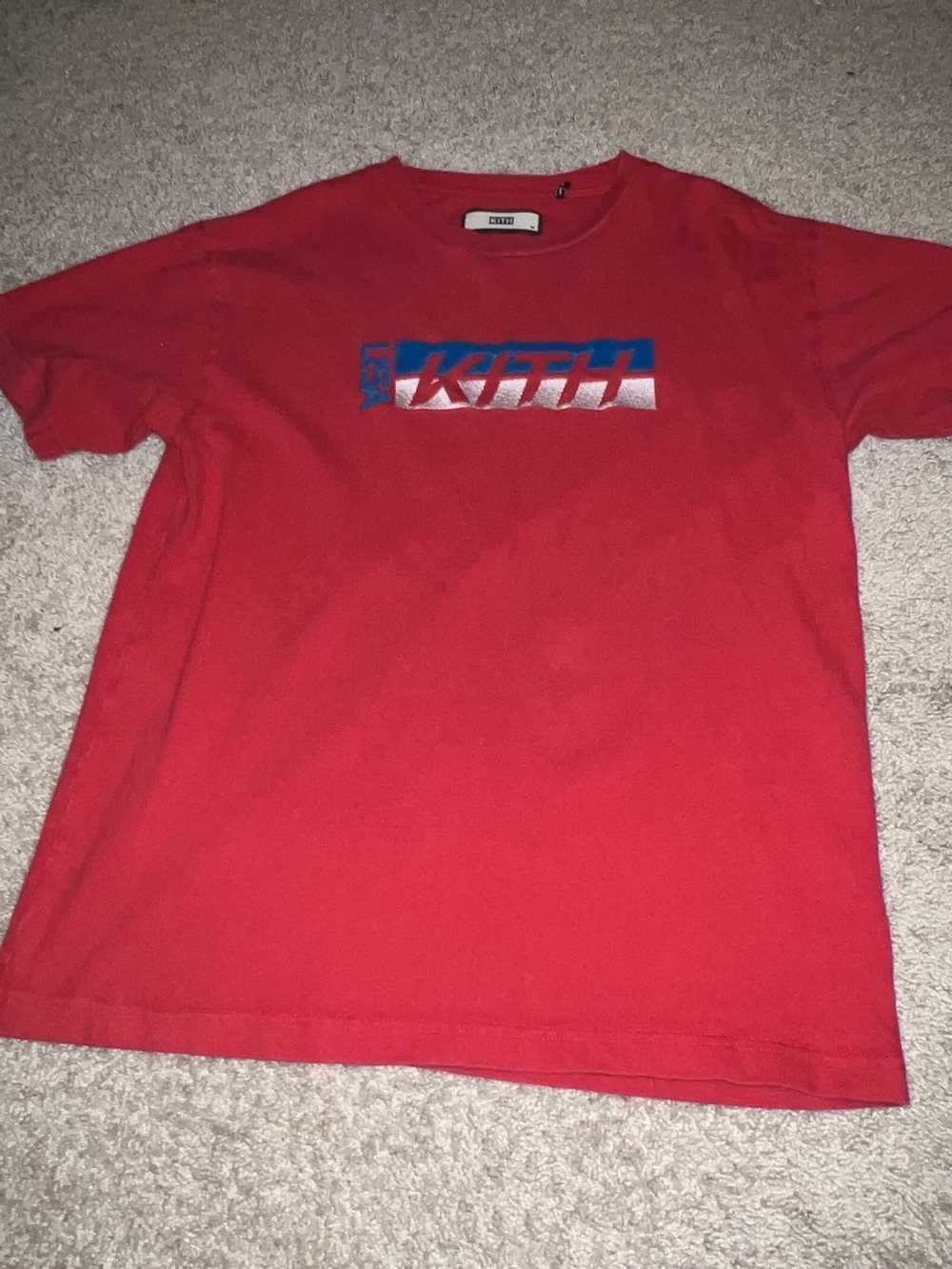 Kith Kith racing logo t-shirt red USA - image 1