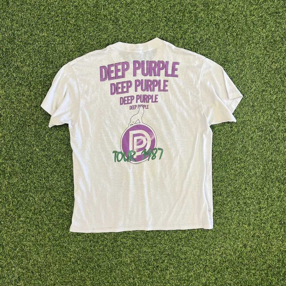 Band Tees × Vintage Deep Purple House of The Blue… - image 2