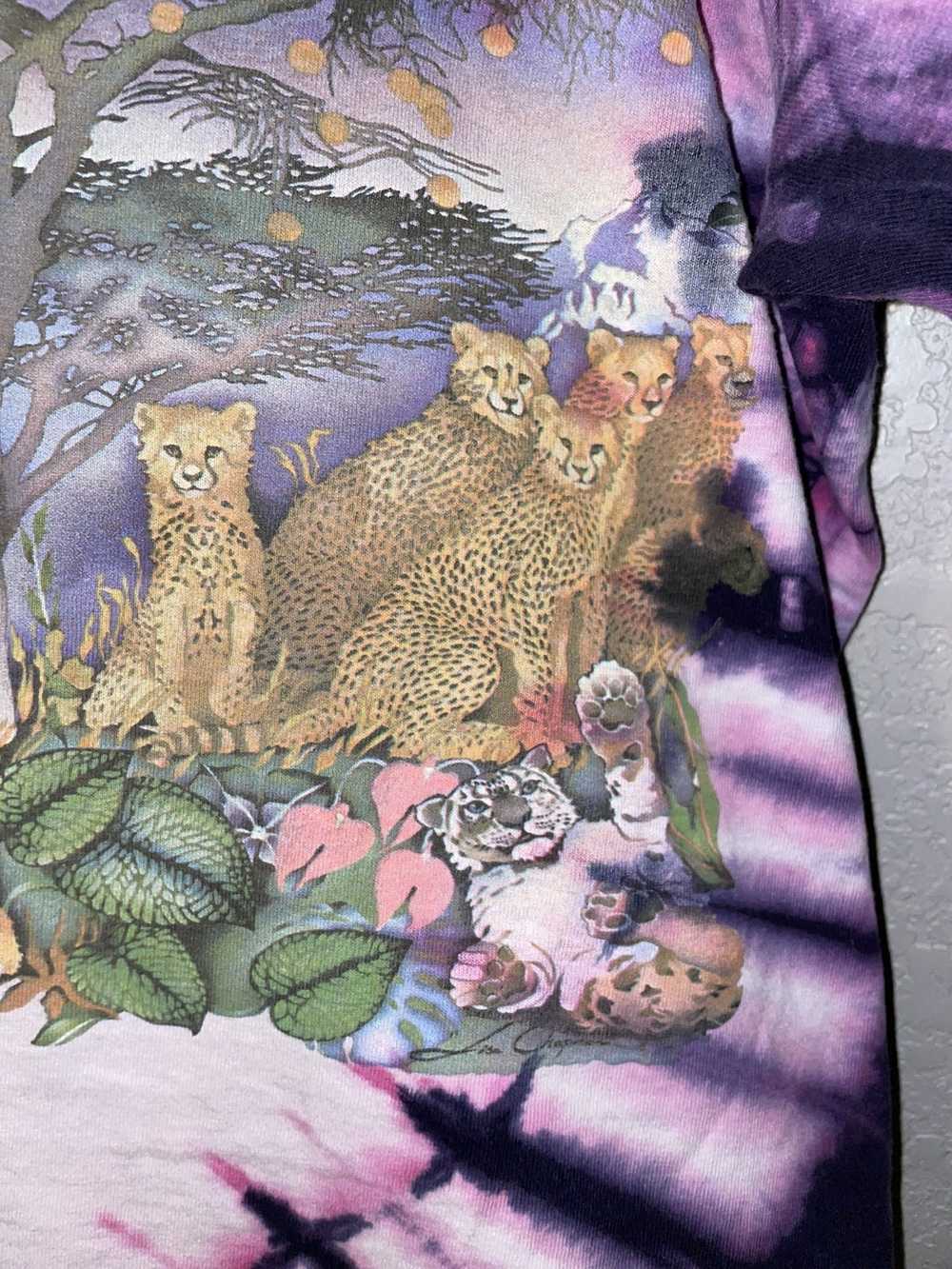 Vintage 90s Lisa Chapman Kingstree Big Cats Lion … - image 6