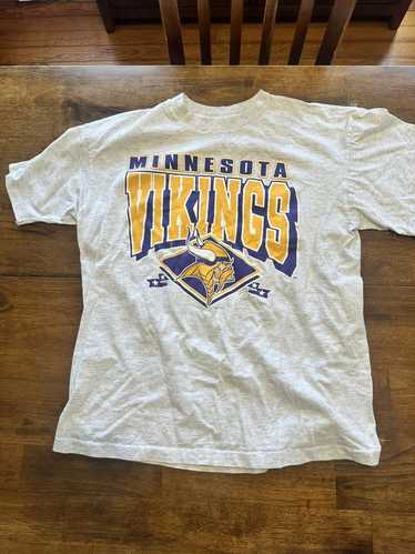 Vintage317Indy Vintage Minnesota Vikings Shirt Black Medium Made in U.S.A. Excellent Condition Euc