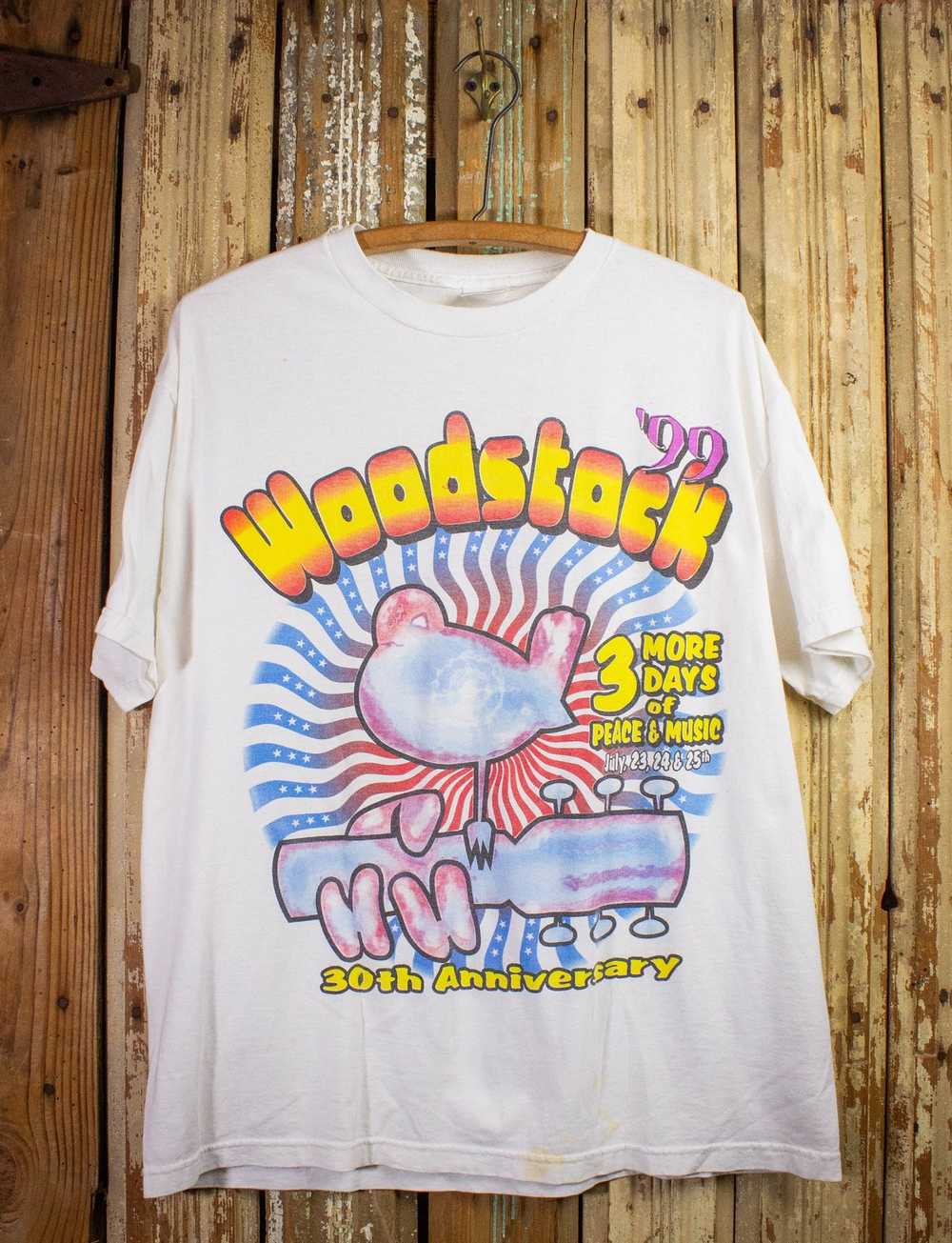 Vintage woodstock 99 t-shirt - Gem