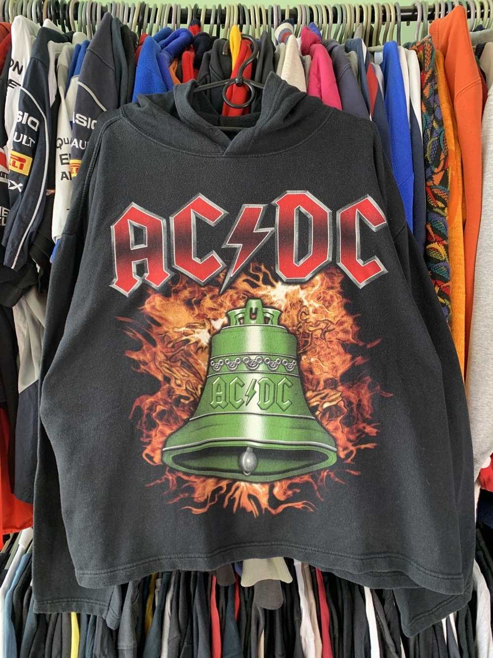 Ac/Dc × Band Tees × Vintage VINTAGE ACDC BLACK HE… - image 1