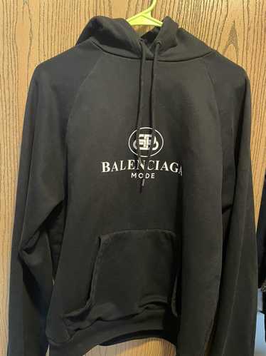 Balenciaga mode hot sale hoodie black