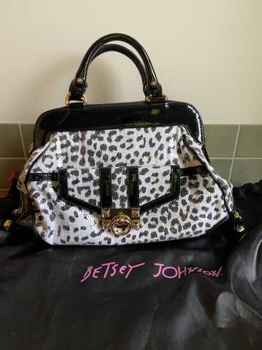 Betsey Johnson Vintage Betsey Johnson White Leopar