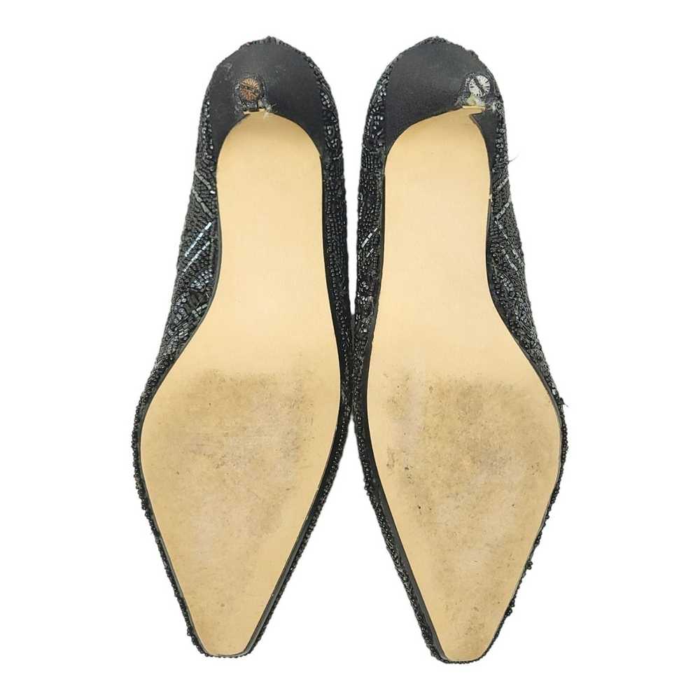 Other J Renee Black Beaded Heels Vintage Evening … - image 7
