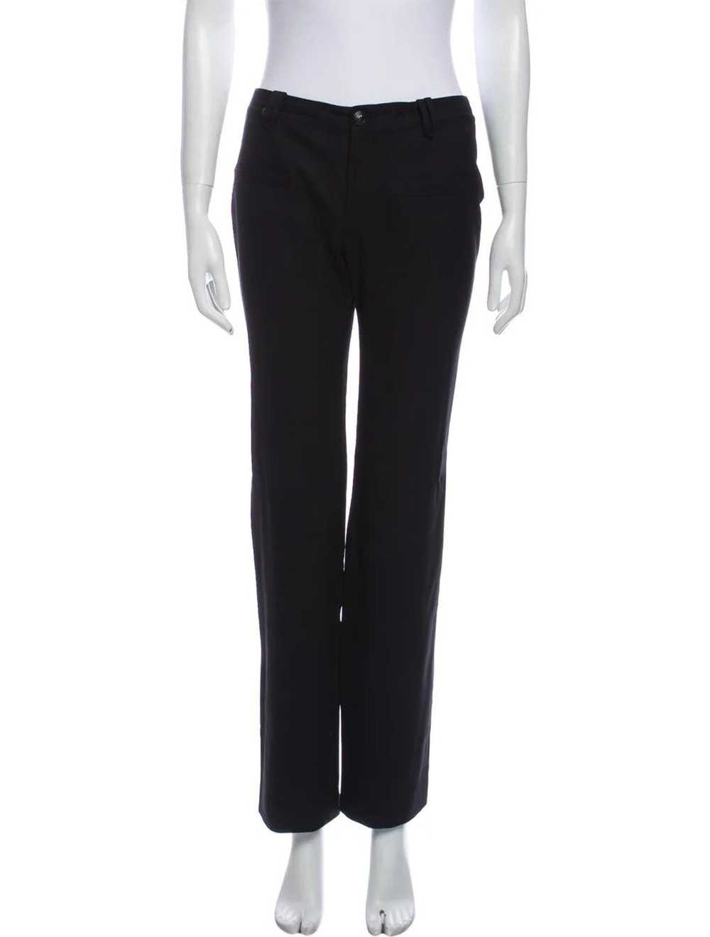 Balenciaga Balenciaga Wool Straight Leg Pants - image 1