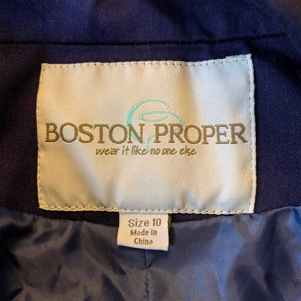 Boston Proper Boston Proper Women Blazer Blue Amb… - image 10