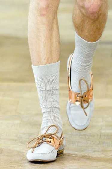 Lanvin RARE RUNWAY boat shoes and belt - image 1