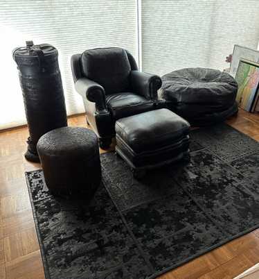 Chrome Hearts Chrome Hearts Arm Chair and Ottoman 