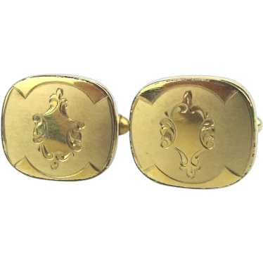 Art Deco HAYWARD Gold-Filled Cufflinks Walter E. H