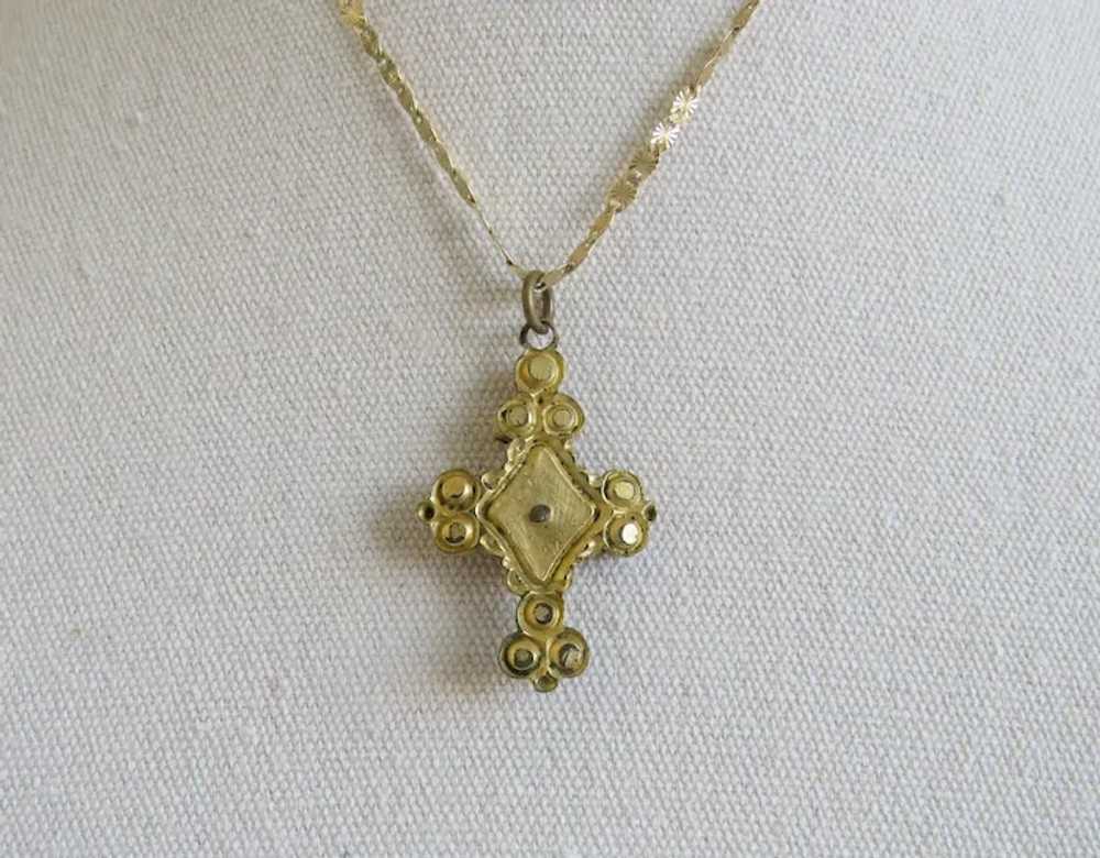 Antique Garnet pendant, 19th century - image 5