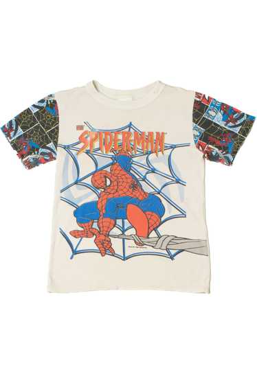 90s SPIDER- MAN tシャツ MARVEL スパイダーマン 1995skate