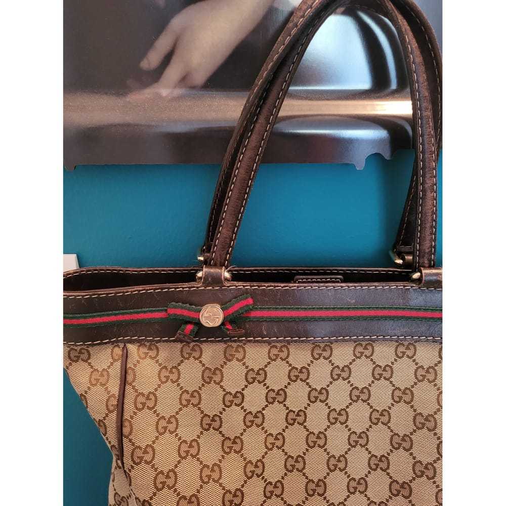 Gucci Diana cloth handbag - image 2