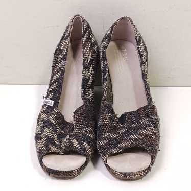 HQ Toms Casual Heels Women's Size 9.5 - image 1