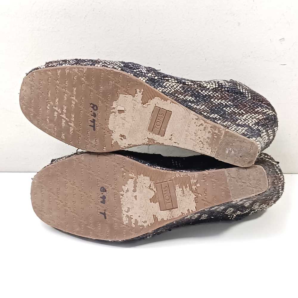 HQ Toms Casual Heels Women's Size 9.5 - image 5