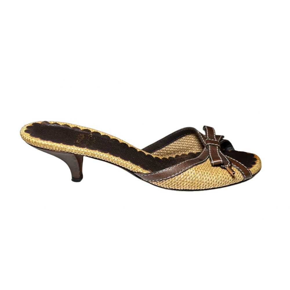 Moschino Cheap And Chic Leather mules - image 2