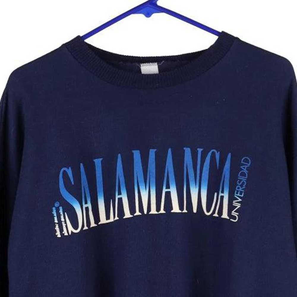 Salamanca Unbranded Sweatshirt - Small Navy Acryl… - image 3