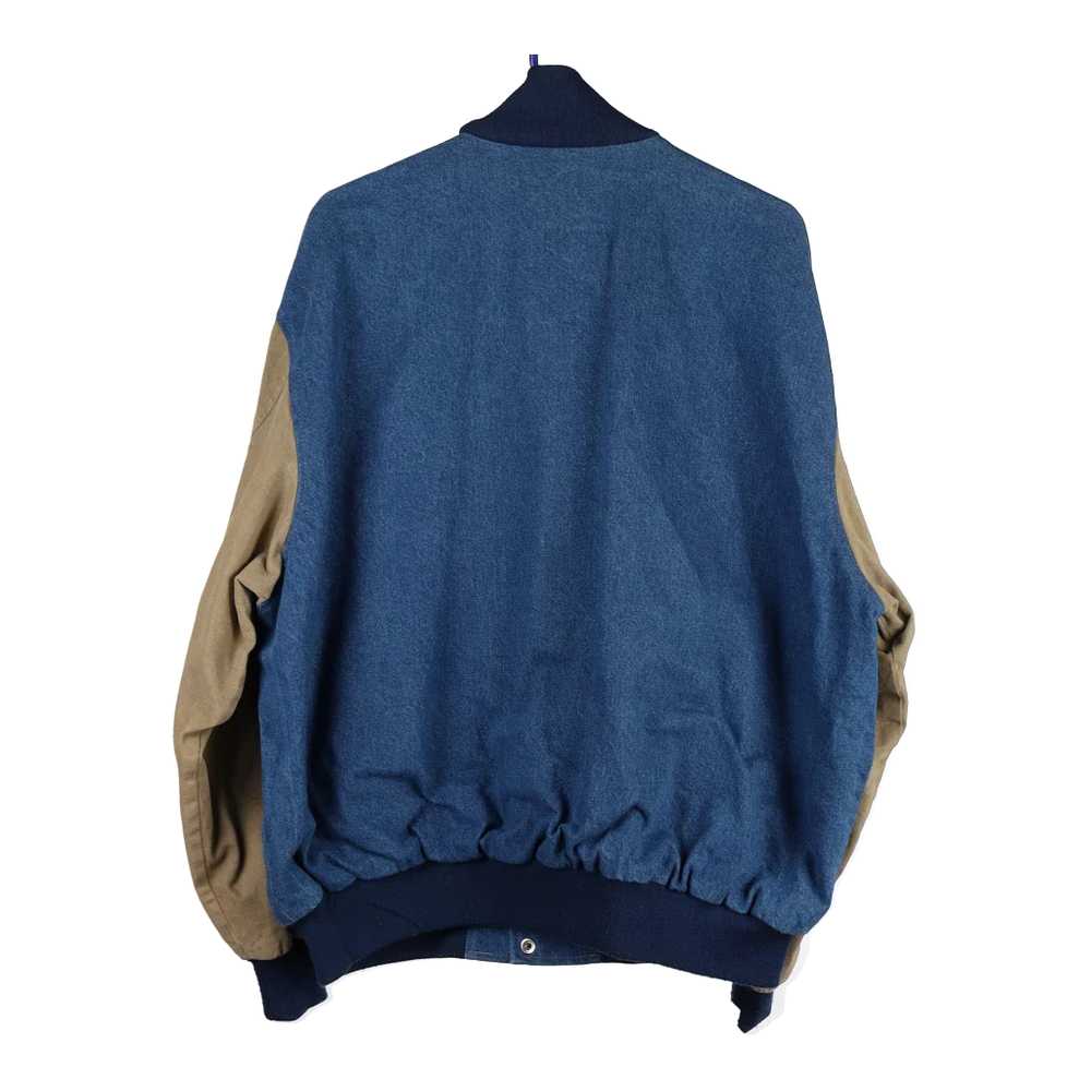 President Unbranded Varsity Jacket - XL Blue Cott… - image 2