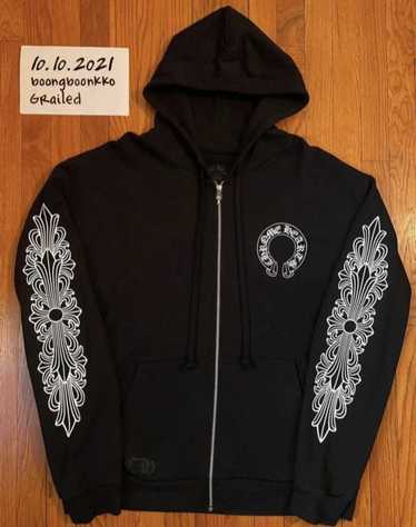 Chrome Hearts Chrome Hearts HorseShoe Zip Up Ther… - image 1